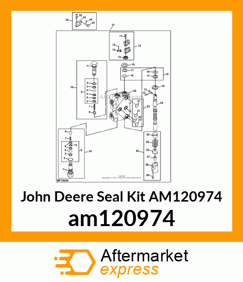 SEAL KIT, KIT, SEAL am120974