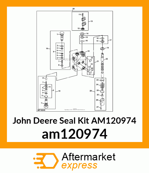 SEAL KIT, KIT, SEAL am120974