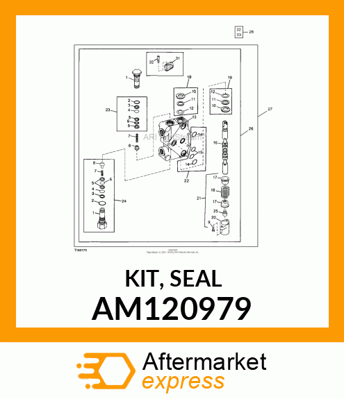 KIT, SEAL AM120979