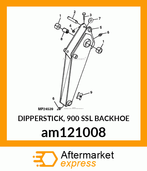 DIPPERSTICK, 900 SSL BACKHOE am121008