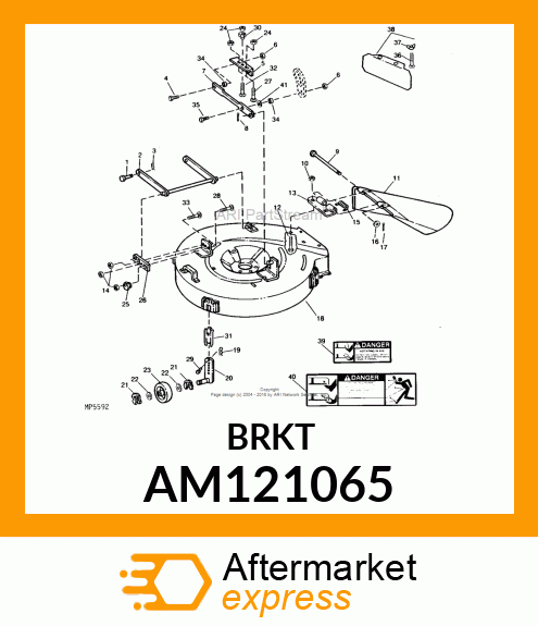 ARM, ARM, LH ANTI AM121065