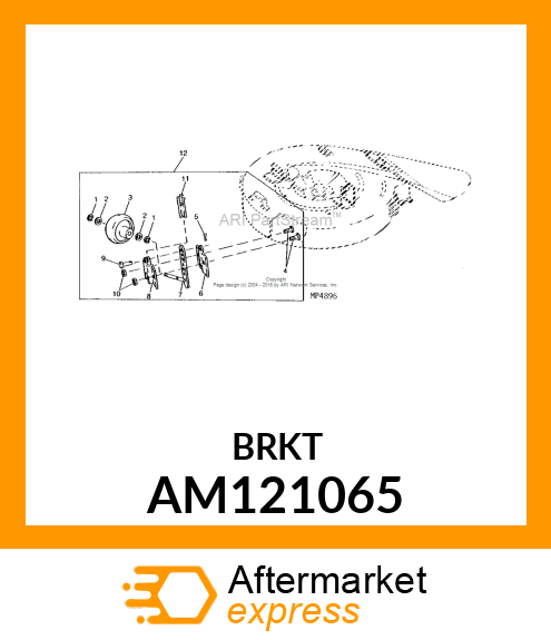 ARM, ARM, LH ANTI AM121065