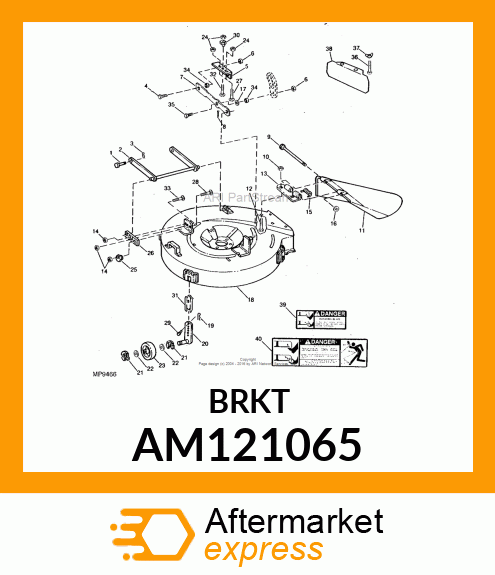 ARM, ARM, LH ANTI AM121065