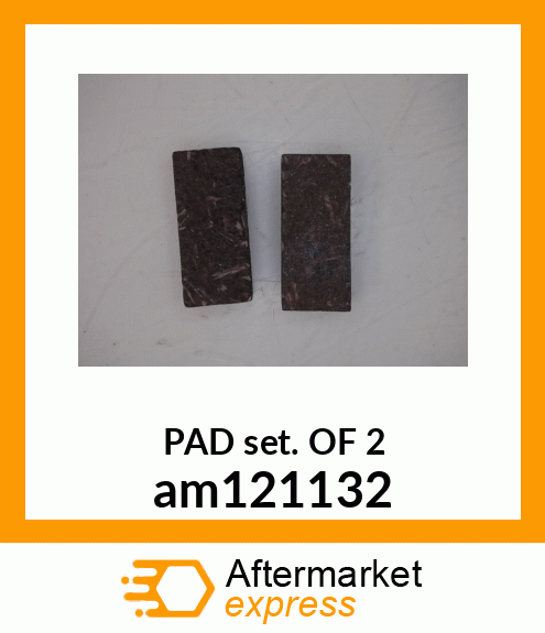 KIT, BRAKE PAD am121132