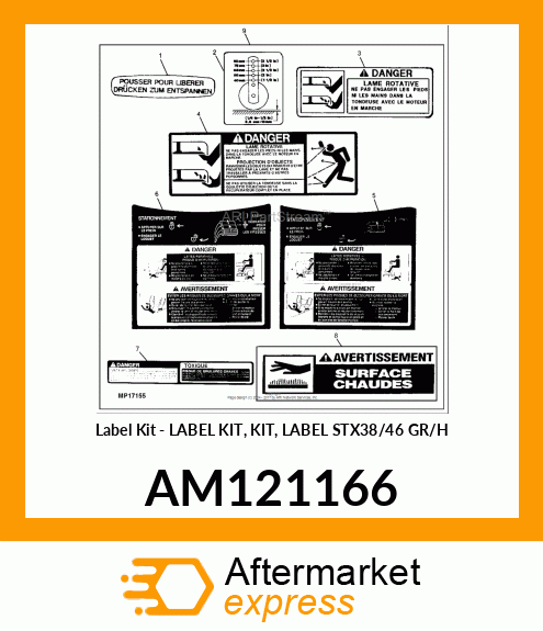 Label Kit AM121166