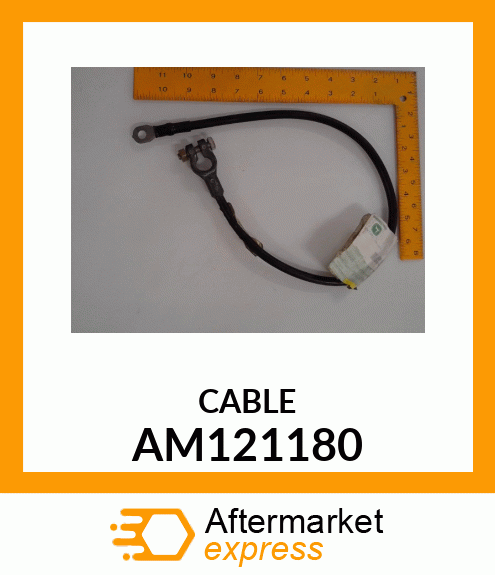 CABLE, NEGATIVE BATTERY AM121180