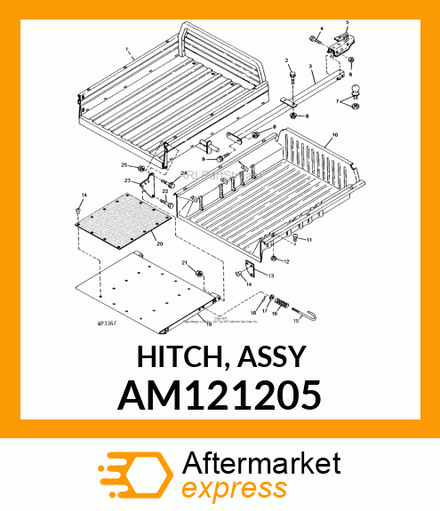 HITCH, ASSY AM121205