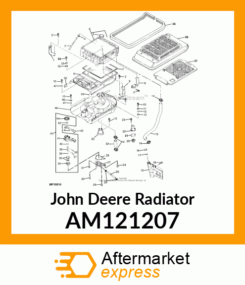 Radiator AM121207