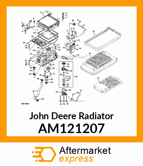 Radiator AM121207