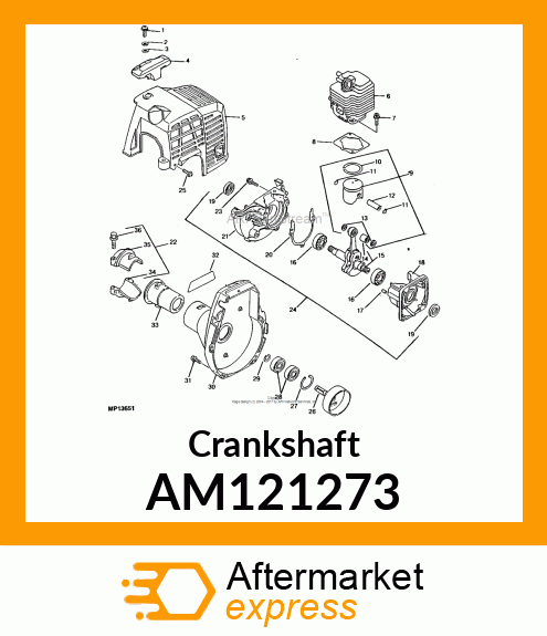 Crankshaft AM121273