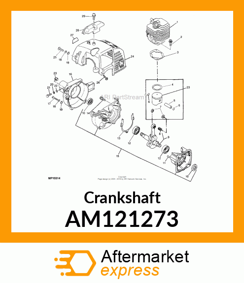 Crankshaft AM121273