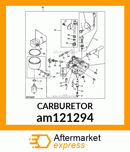 CARBURETOR am121294