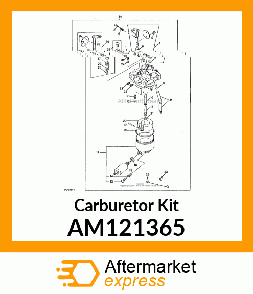 Carburetor Kit AM121365