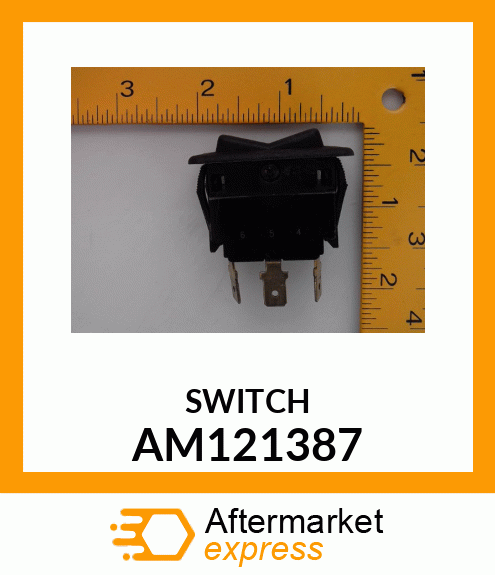 SWITCH, ROCKER (LIFT/LOWER) AM121387