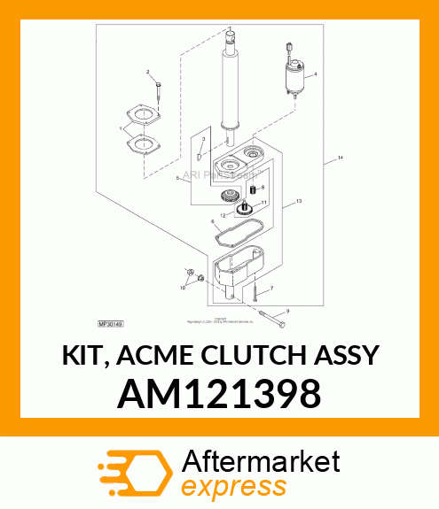 KIT, ACME CLUTCH ASSY AM121398