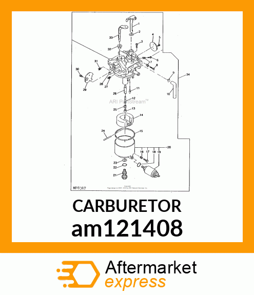 CARBURETOR am121408