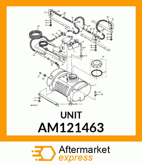 MOUNT, RUBBER AM121463