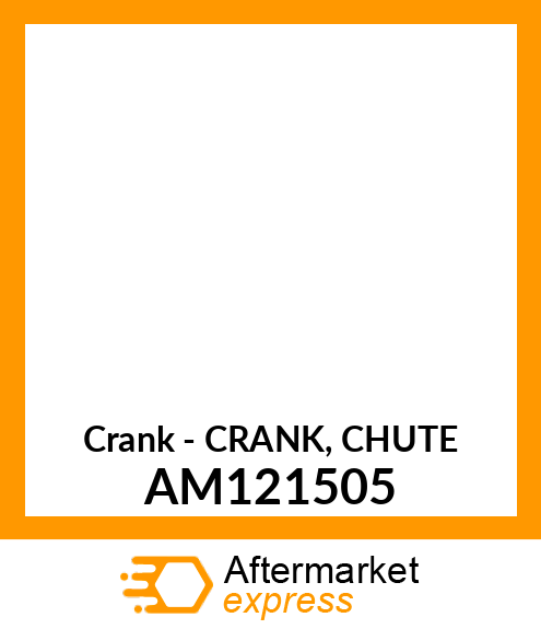 Crank - CRANK, CHUTE AM121505