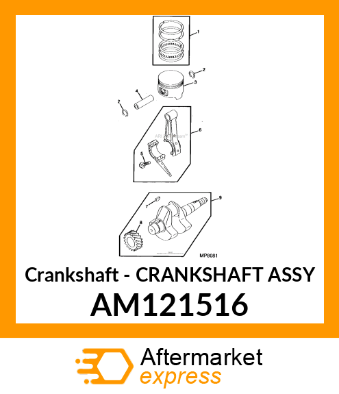 Crankshaft AM121516