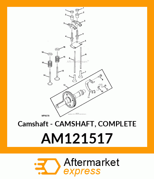 Camshaft AM121517