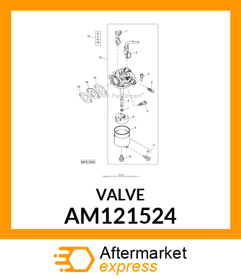 Valve Choke Asm AM121524