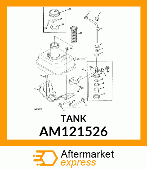 Fuel Tank AM121526