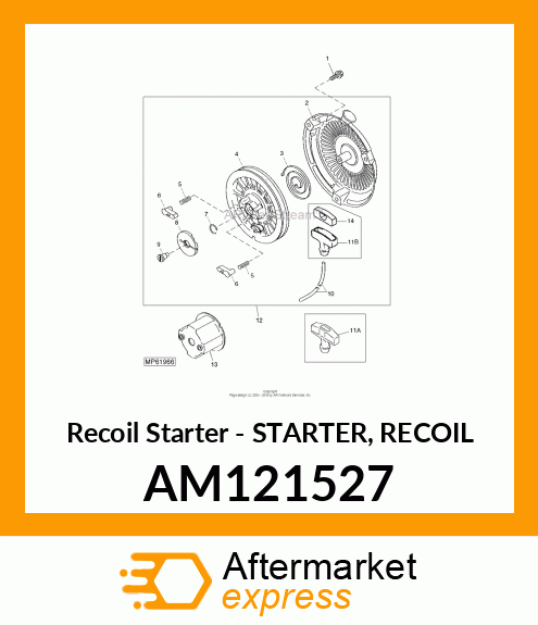 Recoil Starter AM121527