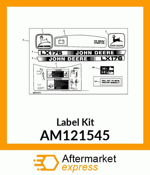 Label Kit AM121545