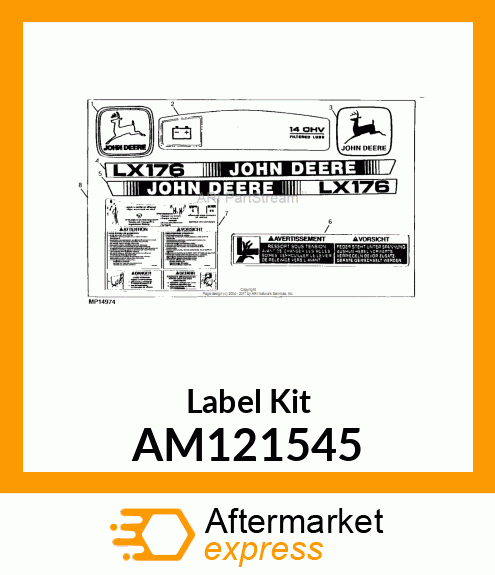 Label Kit AM121545