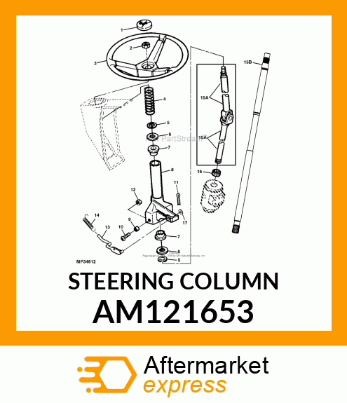 Steering Column AM121653