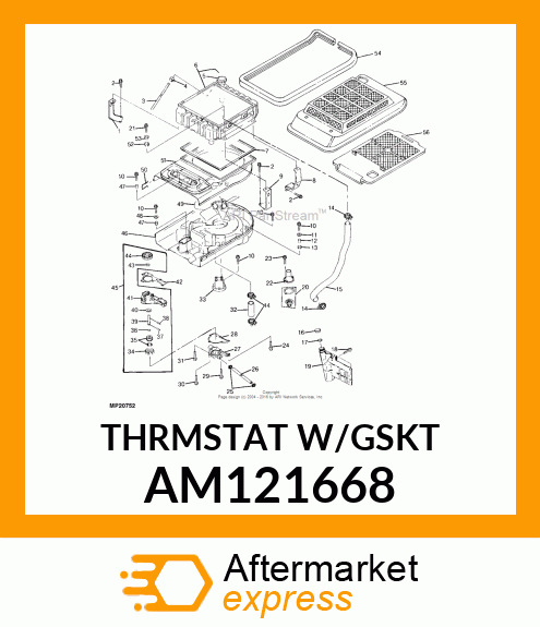 Kit - KIT, THERMOSTAT & GASKET AM121668