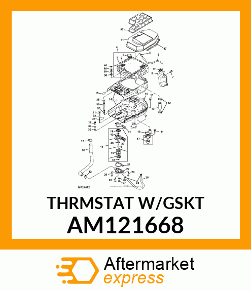 Kit - KIT, THERMOSTAT & GASKET AM121668