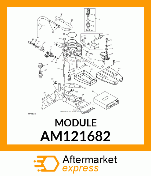 UNIT, ELECTRONIC CONTROL AM121682