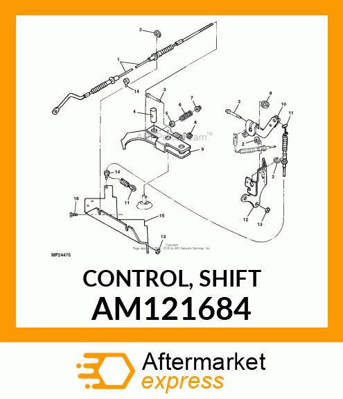 CONTROL, SHIFT AM121684