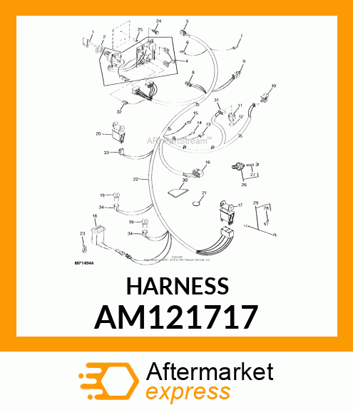 Wiring Harness AM121717