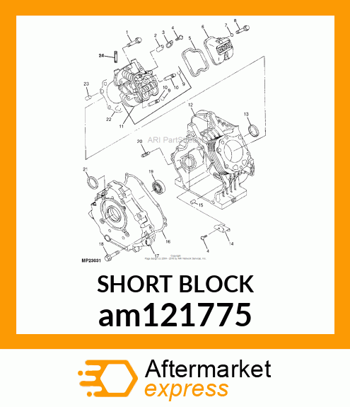 SHORT BLOCK am121775