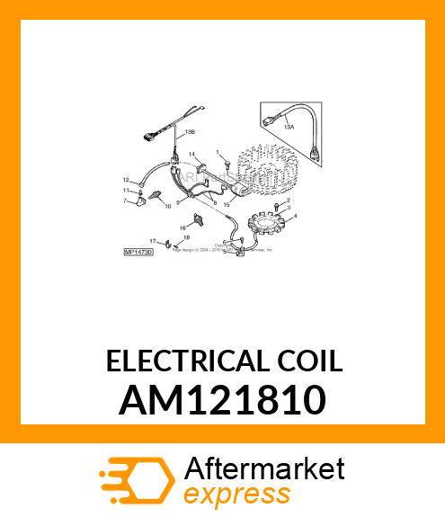 COIL, IGNITION ASSY AM121810
