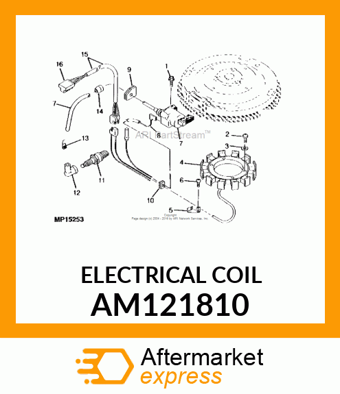 COIL, IGNITION ASSY AM121810