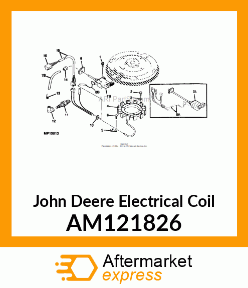 COIL, IGNITION AM121826