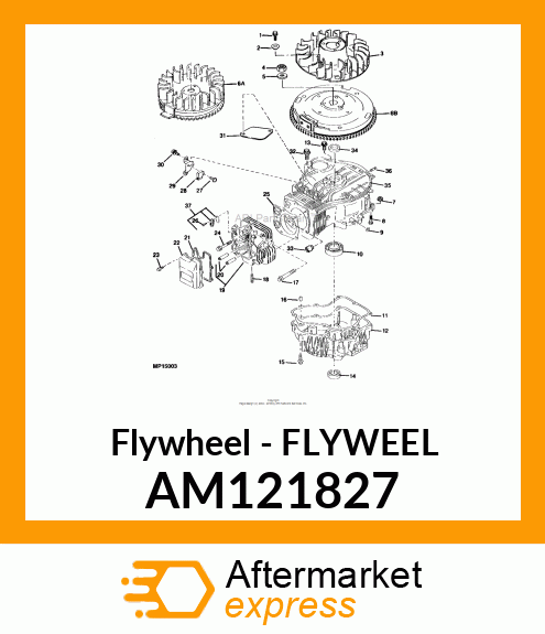 Flywheel - FLYWEEL AM121827