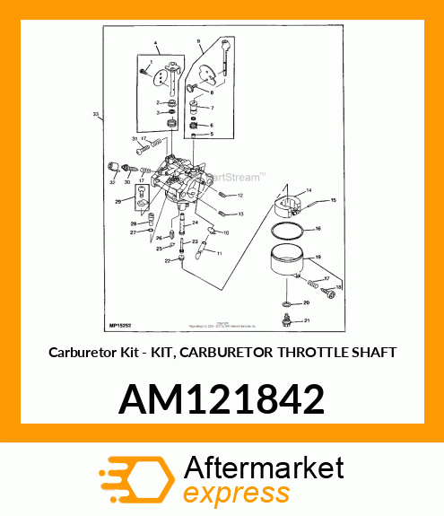 Carburetor Kit AM121842