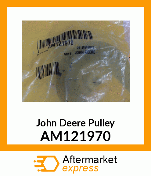 PULLEY, PULLEY, FLAT IDLER AM121970