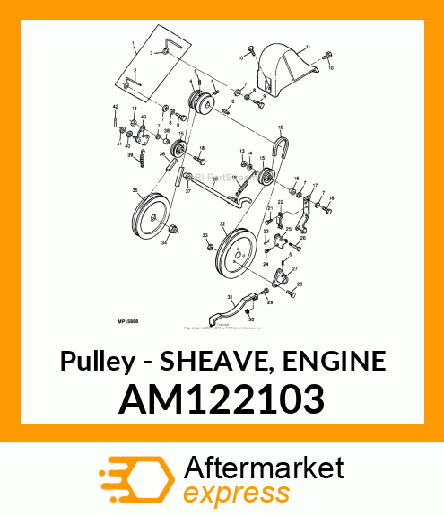 Pulley AM122103