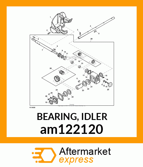 BEARING, IDLER am122120