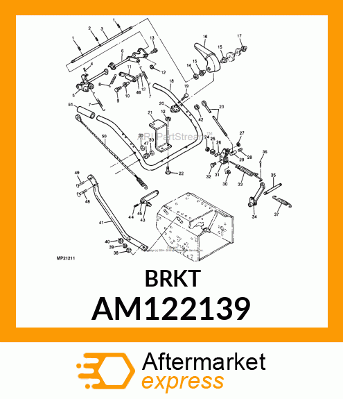 FORK, CLUTCH AM122139