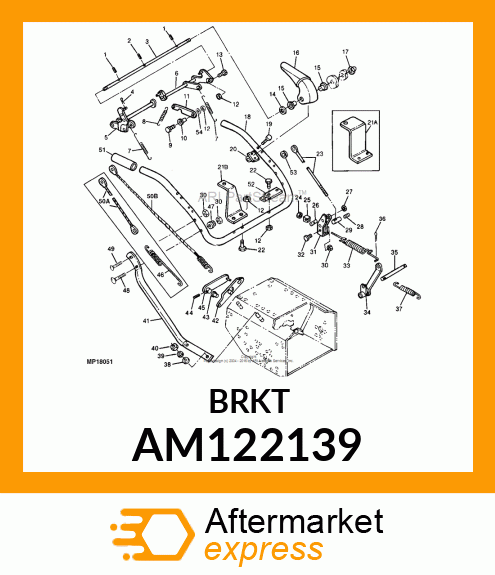 FORK, CLUTCH AM122139