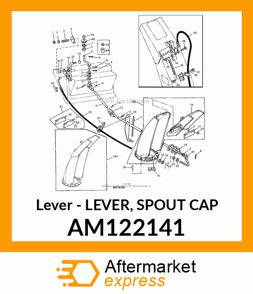 Lever AM122141