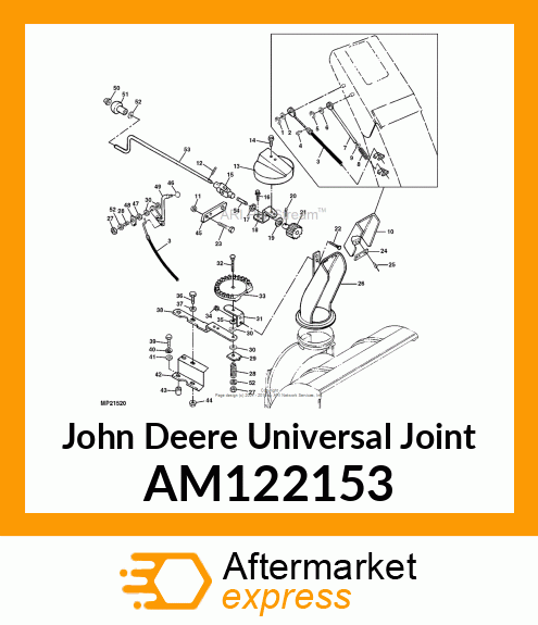 UNIVERSAL JOINT, JOINT, UNIVERSAL A AM122153