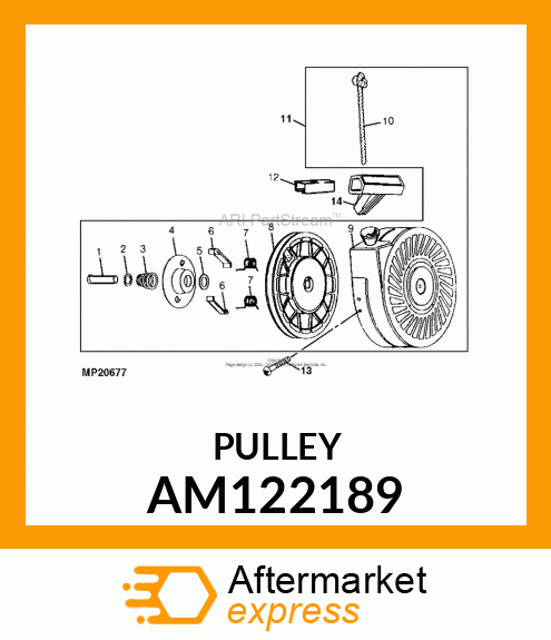 Pulley Kit AM122189