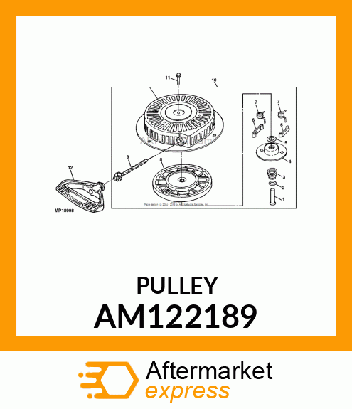 Pulley Kit AM122189